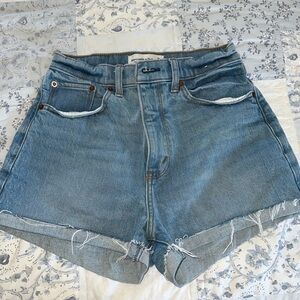 Abercrombie and Fitch mom shorts curve love